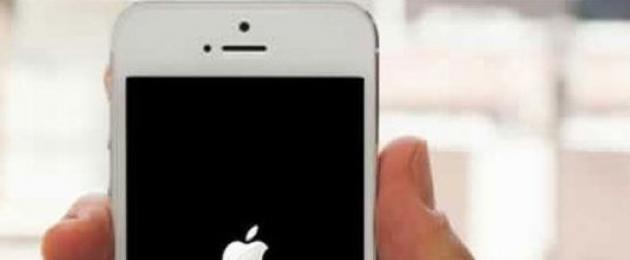 На iphone 5 появляется яблоко и выключается. Не включается айфон при зарядке мигает яблоко